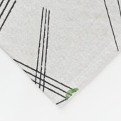 Delicate Tension No.85, Wassily Kandinsky Fleece Deken (Hoek)