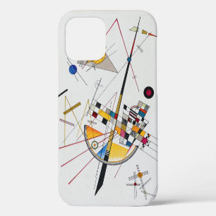 Delicate Tension No.85, Wassily Kandinsky iPhone 12 Hoesje