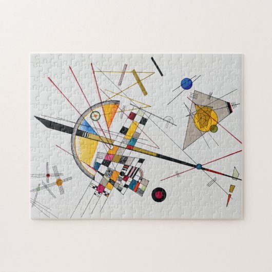 Delicate Tension No.85, Wassily Kandinsky Legpuzzel (Horizontaal)