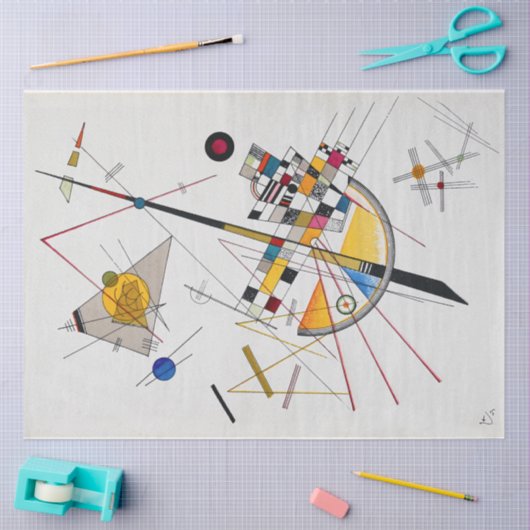 Delicate Tension No.85, Wassily Kandinsky Tissuepapier (Craft)