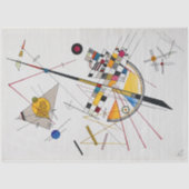 Delicate Tension No.85, Wassily Kandinsky Tissuepapier (Voorkant)