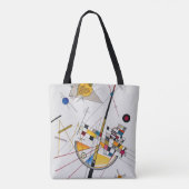 Delicate Tension No.85, Wassily Kandinsky Tote Bag (Achterkant)