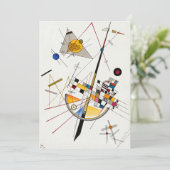 Delicate Tension, nr. 85 van Wassily Kandinsky Bedankkaart (Staand voorkant)
