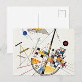 Delicate Tension, nr. 85 van Wassily Kandinsky Briefkaart (Voorkant / Achterkant)