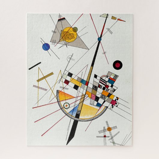 Delicate Tension, nr. 85 van Wassily Kandinsky Legpuzzel (Verticaal)
