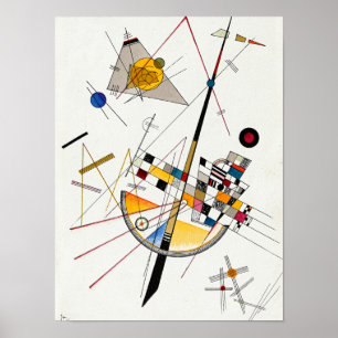 Delicate Tension, nr. 85 van Wassily Kandinsky Poster