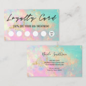 delicate trouwe optische textuur visitekaartje (Voorkant / Achterkant)