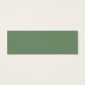 Delicate Tuin Bruiloft Website RSVP Mini Visitekaartjes (Achterkant)