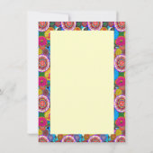 DELICATE uitnodiging voor Pap: EDITABLE-achtergron (Achterkant)