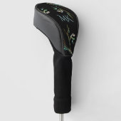 Delicate Varent Initiaal Golfheadcover (Schuin)