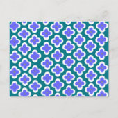 Delicate vergeet-me-nots briefkaart (Voorkant)