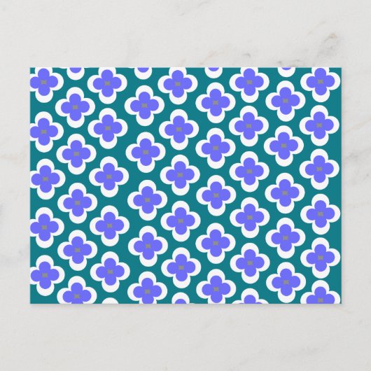 Delicate vergeet-me-nots briefkaart (Voorkant)