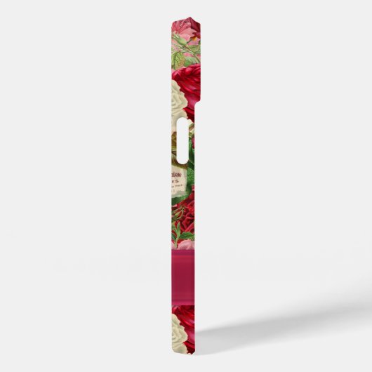 Delicate Victoriaans Rozen en Cherub Case-Mate iPhone Case (Achterkant / Rechts)