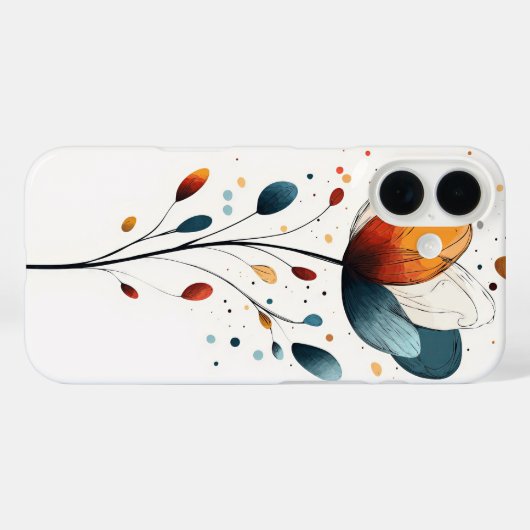 delicate vlam Case-Mate iPhone case (Achterkant (horizontaal))