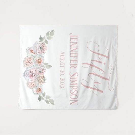 Delicate vrouwelijke blush Fotocabine Wandkleed (Voorkant (horizontaal))