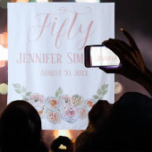 Delicate vrouwelijke blush Fotocabine Wandkleed