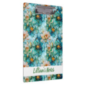 Delicate Water Lily Pattern Name Klembord (Rechts)