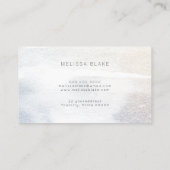 delicate waterverf-achtergrond visitekaartje (Achterkant)