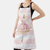 Delicate Waterverf Ballerina Pink Monogram Schort (Insitu)