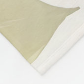 Delicate Waterverf bloemschilderij Fleece Deken (Hoek)