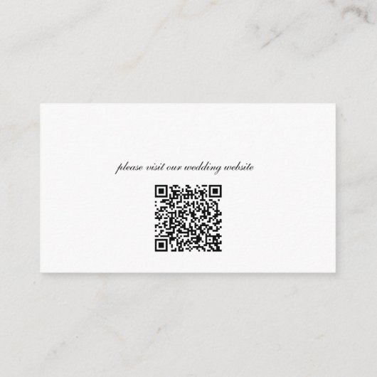 Delicate Waterverf herfst Rozen QR Informatiekaartje (Achterkant)