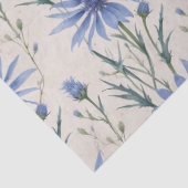 Delicate Waterverf korenbloemen Decoupage Tissuepapier (Detail)