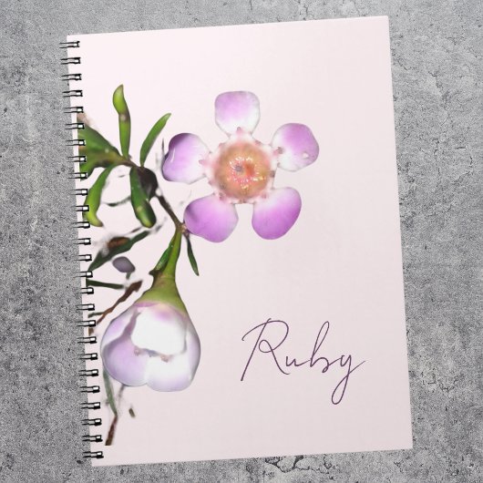 Delicate Wax Bloem Bloei Notitieboek