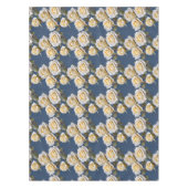 Delicate White And Pale Yellow Roses  Tafelkleed (Voorkant)