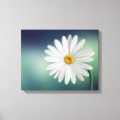Delicate White Daisy Canvas Afdruk (Voorkant)