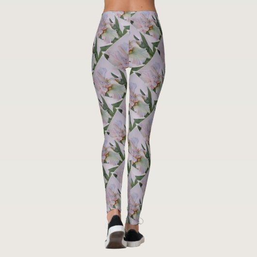 DELICATE WHITE IRIS | LEGGINGS (Achterkant)