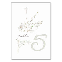 delicate wilde bloemen boeket Doop n 5