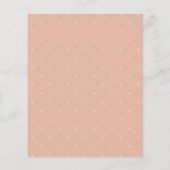 Delicate Wildebloem & Boho Bij Budget Baby Shower (Achterkant)
