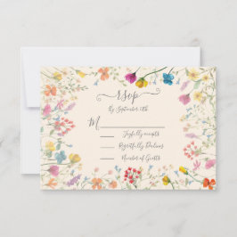 Delicate Wildflower bloemtuin RSVP
