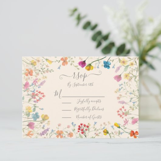 Delicate Wildflower bloemtuin RSVP (Staand voorkant)