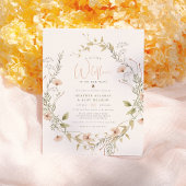 Delicate Wildflower & Boho Bee Budget Baby shower