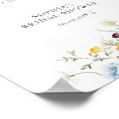 Delicate Wildflower Date Jar Poster (Hoek)