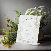 Delicate Wildflower Kaarten & Geschenken ID1102 Reclamebord Met Voetstuk
