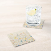 Delicate Wildflower Meadow Art Kartonnen Onderzetters (Insitu)