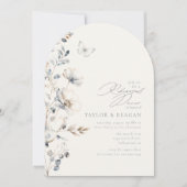 Delicate Wildflower Repetitie Diner ID1102 Kaart (Voorkant)