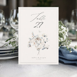 Delicate Wildflower Tafelnummer ID1102