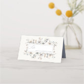 Delicate Wildflower Wedding Bloemenkrans ID1102 Plaatskaartje (Voorkant)