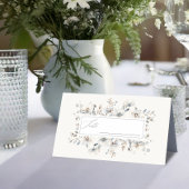 Delicate Wildflower Wedding Bloemenkrans ID1102 Plaatskaartje