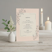 Delicate Wildflower Wedding Ivory White ID1102