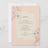 Delicate Wildflower Wedding Ivory White ID1102 (Voorkant)