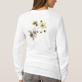 Delicate Wildflowers Dames T-shirt (Achterkant)