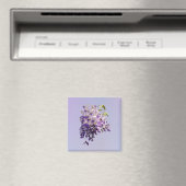 Delicate Wisteria Magneet (Insitu (Vaatwasser))