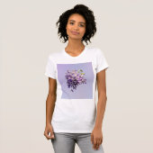 Delicate Wisteria T-shirt (Voorkant volledig)