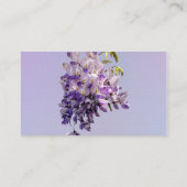 Delicate Wisteria Visitekaartje (Achterkant)