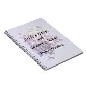 Delicate Wisteria Wedding Products Notitieboek (Rechterzijde)