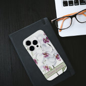 Delicate witte orchideeën Case-Mate iPhone case